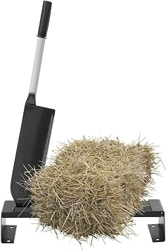 Fresh Flower Stem Cutter, Wheat Straw Cutter Steel Blade 15.75inch, Manual Plant Stem Grass Cutting Machine, Heavy Duty Commercial Floral Stem Cutter for Florists or Garden