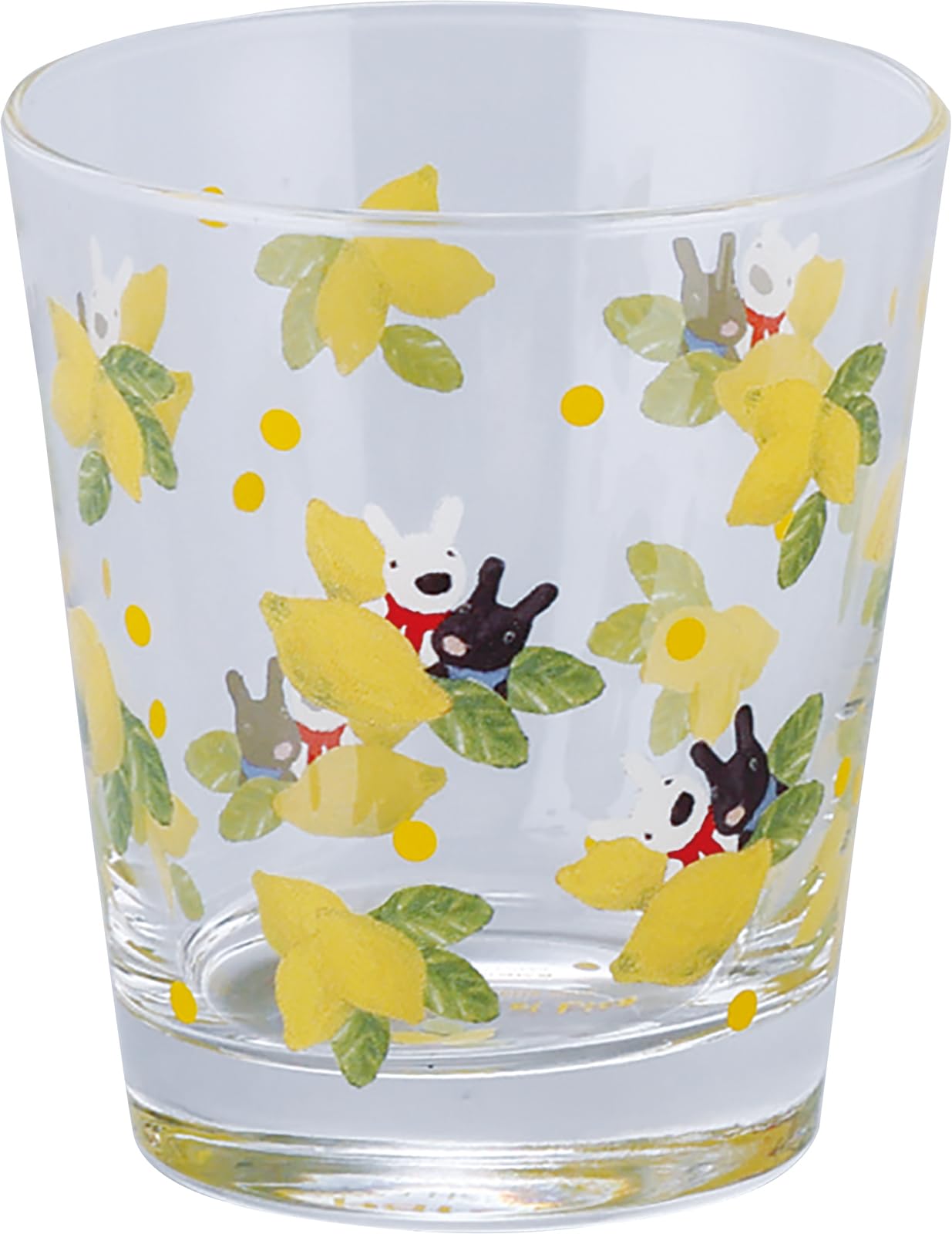 Amazon｜リサとガスパール ガラスタンブラー (340ml) シトロン コップ