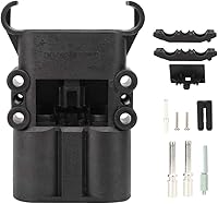 Vista 2 de Conector de batería de carretilla elevadora, conectores de cable de conexión rápida 320A DC 150V Conector de carretilla elevadora Conector macho