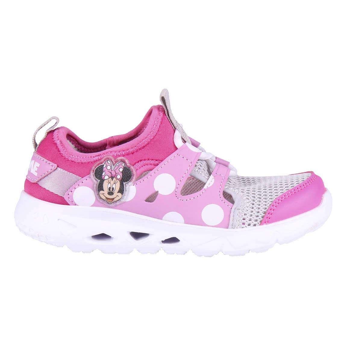 CERDÁ LIFE'S LITTLE MOMENTS Zapatillas Deportivas Transpirables Minnie Mouse con Licencia Oficial Disney, Niñas
