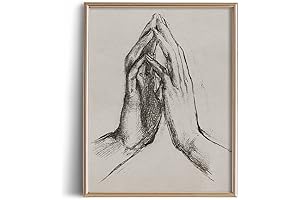 Statement Abstract Art: Rustic Gray 'Namaskar' Wall Picture