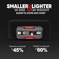 Vista 2 de LOKITHOR J400 Portable Jump Starter 2000A, 12V Lithium Battery Booster with ConnectMax Tech, Smart Digital Display, Car Jump Box for Up to 8.0L Gas