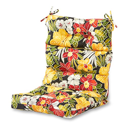 Greendale Home Fashions Aloha 44'' x 22'' Outdoor High Back Chair Cushion