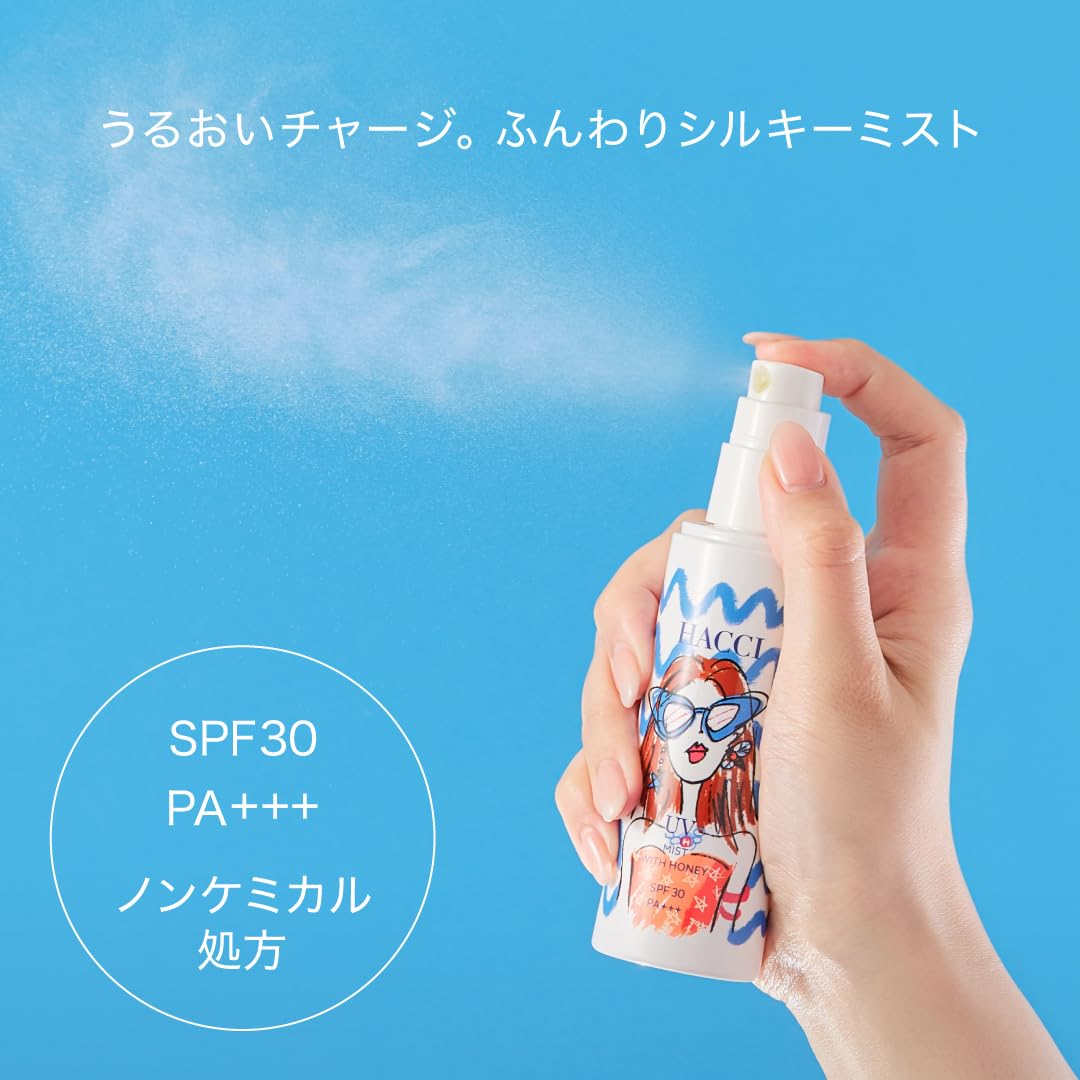 Amazon.co.jp: HACCI(ハッチ) 日焼け止めミスト MJ (80mL) : ビューティー