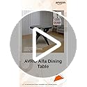 Image of AVRO Furniture Alfa Plastic Round Dining Table, 4 Seater, Contemporary Design, Indoor & Outdoor Use, Lightweight, Easy to Clean, 100 Kg Capacity, 95x95x73.5 cm, Brown