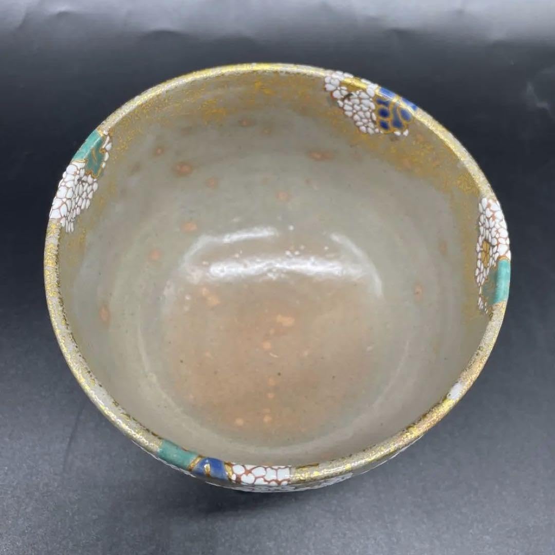 加藤利昇造　乾山写　吉野桜　茶碗　茶道具　5 加藤利昇造 乾山写 吉野桜 茶碗 茶道具 5 - メルカリ