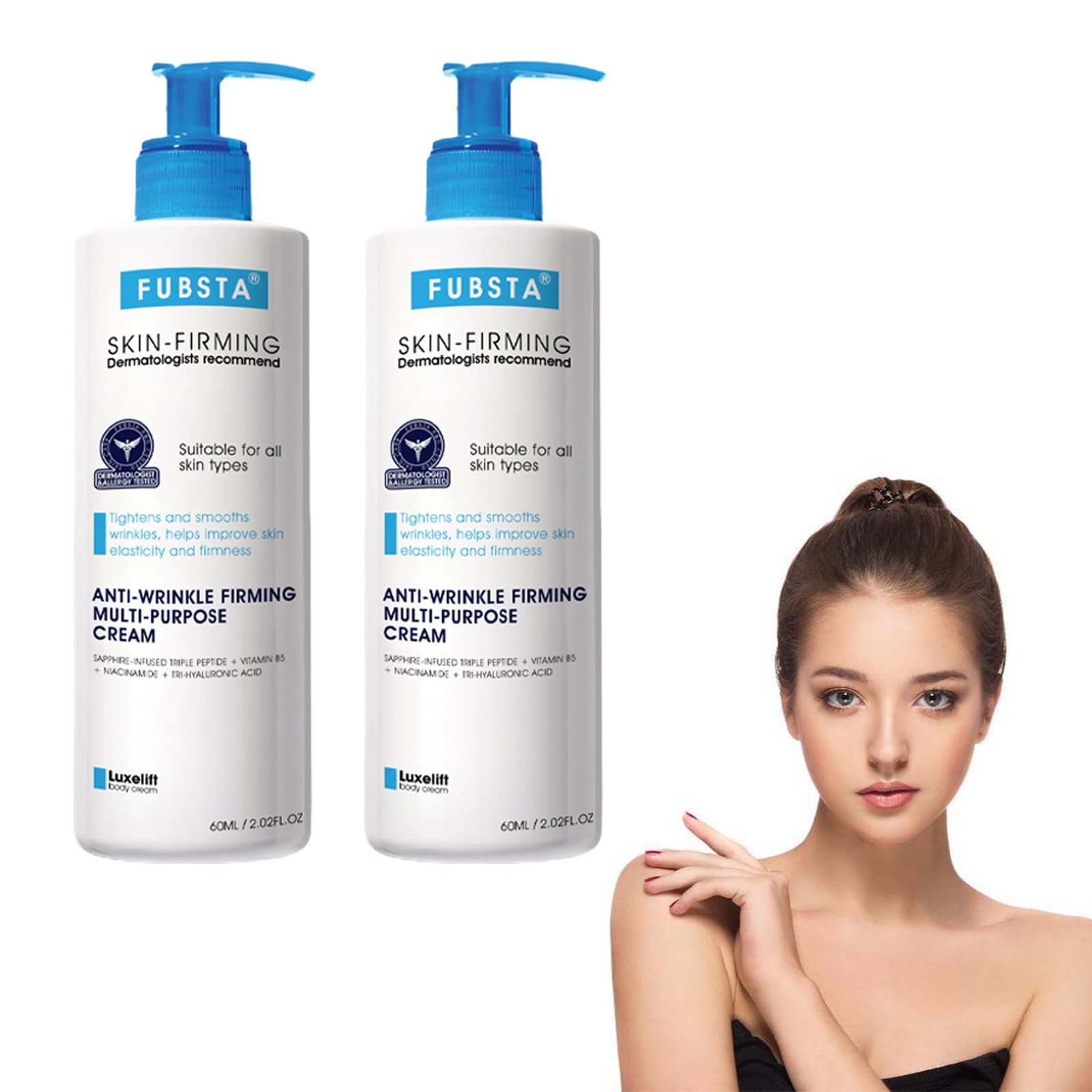 fubsta Ultra Firming & Revitalizing Cream, Advanced Skin Firming Cream, Skin Firming and Tightening Lotion for Renew Skin Firmness and Deep Hydration Barrier, All Skin Types (2)