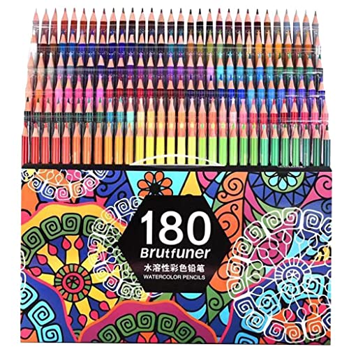 180 bocetos madera solubles en agua para dibujo de adultos y decoración con escritura fluida