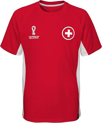 Miniatura 39 de Outerstuff International Soccer Camiseta clásica de manga corta para hombres de la Copa Mundial de la FIFA