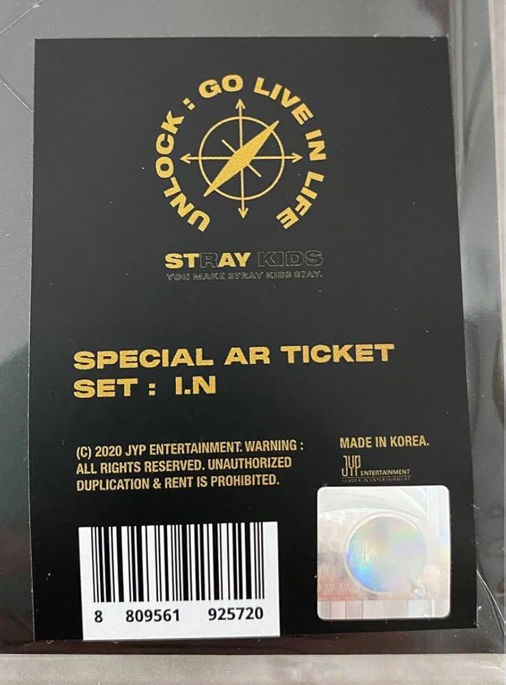StrayKids UNLOCK オンコン ARチケット フィリックス トレカ 割引購入 Stray Kids unlock ARチケット トレカ フィリックス