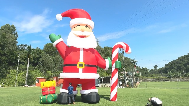 Amazon.com: 20FT Giant Santa Claus Inflatable for Christmas - with