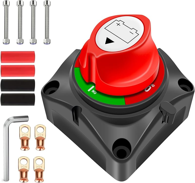 12V-48V 275A Battery Power Master Switch Disconnect Isolator