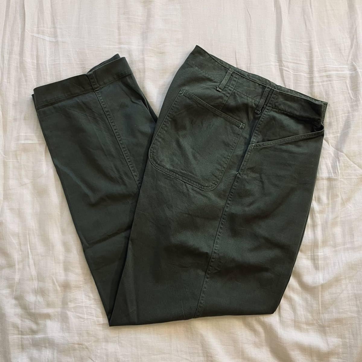 Amazon.co.jp: 40s vintage US Navy USN N-3 トラウザーズ