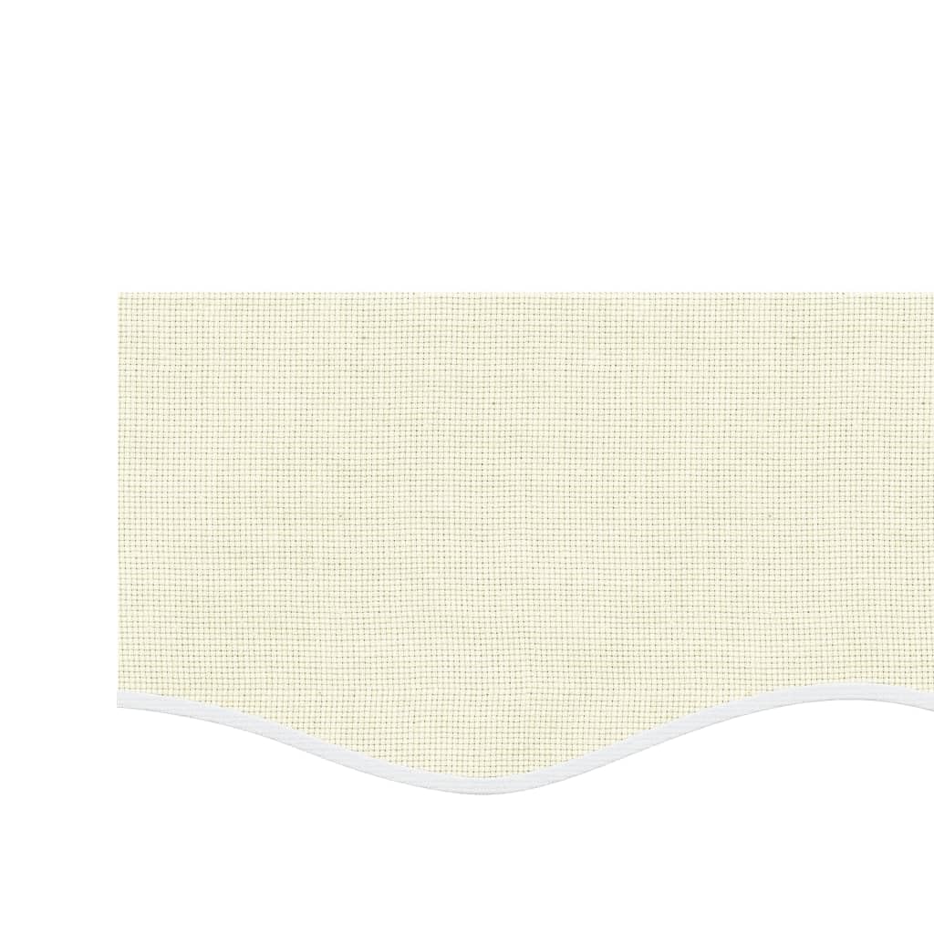 Leasha Lambrequin pour Store Banne, Lambrequin Seul pour Store Banne Rayure crème 2,8x0,2 m