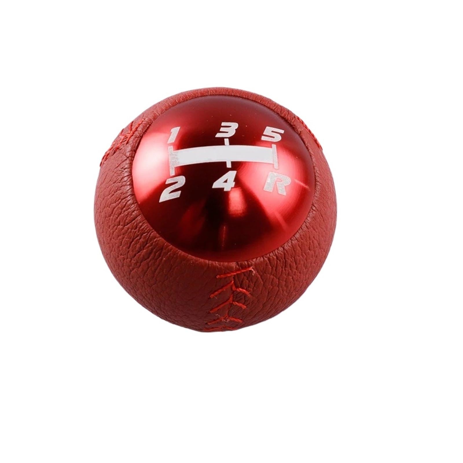 Xexjhqq 5 Speed Red Gear Stick Knob For Civic For Accord For Ek9 Ep3 For Fn2 For Dc2 Dc5 S2000 Fd2 6/5 Speed M10x1.5 Car Gear Shift Knob Stick Shifter Lever Head(5 Speed Red)