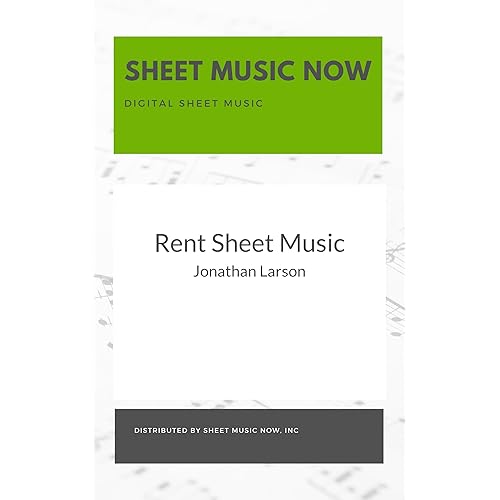 Rent Sheet Music