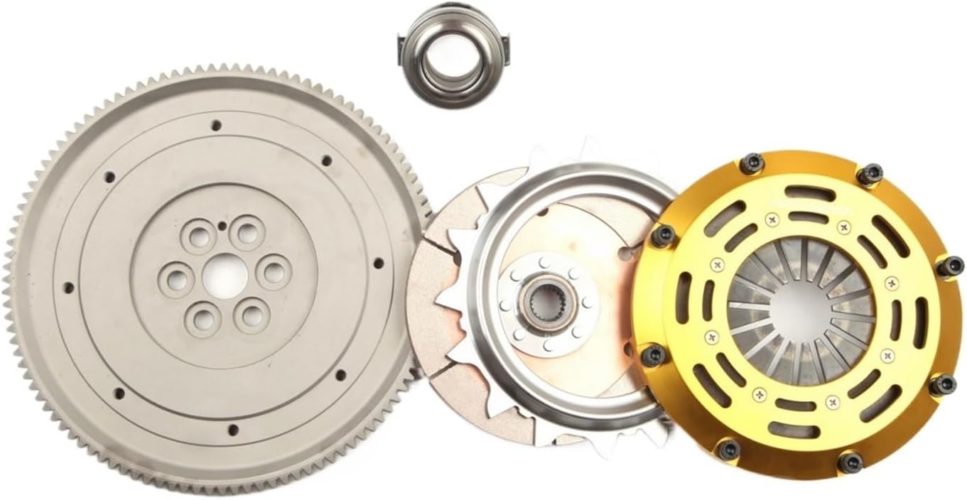 Racing Clutch Single Disc Kit Compatible with 1992-2005 Civic Del Sol D15 D16 D17