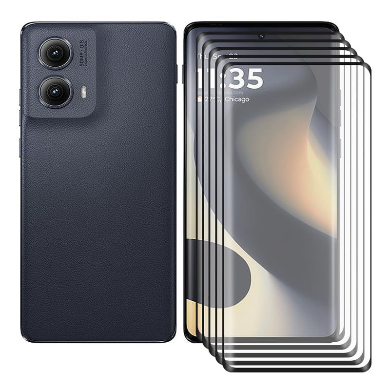 Verre trempé anti-rayures Motorola Edge 2024 de 6,6 pouces haute clarté