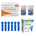 SD Codefree Blood Glucose Test strips (100) gallery image