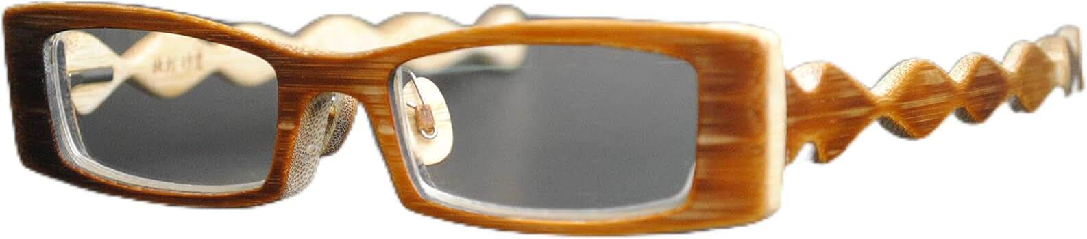 Amazon | 竹製めがねフレーム S-947F（DOKUSOU TIKUHOU)【ルーツ