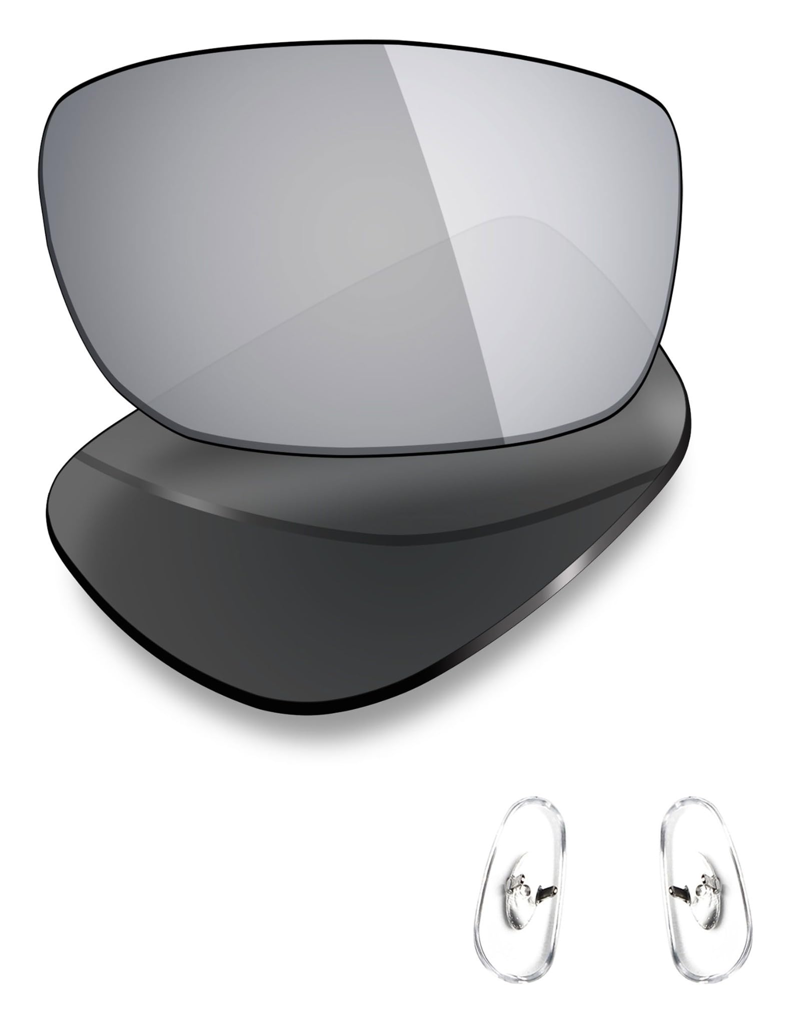 Mryok Lentes de repuesto polarizadas y piezas nasales para Ray-Ban RB3478 - Opciones