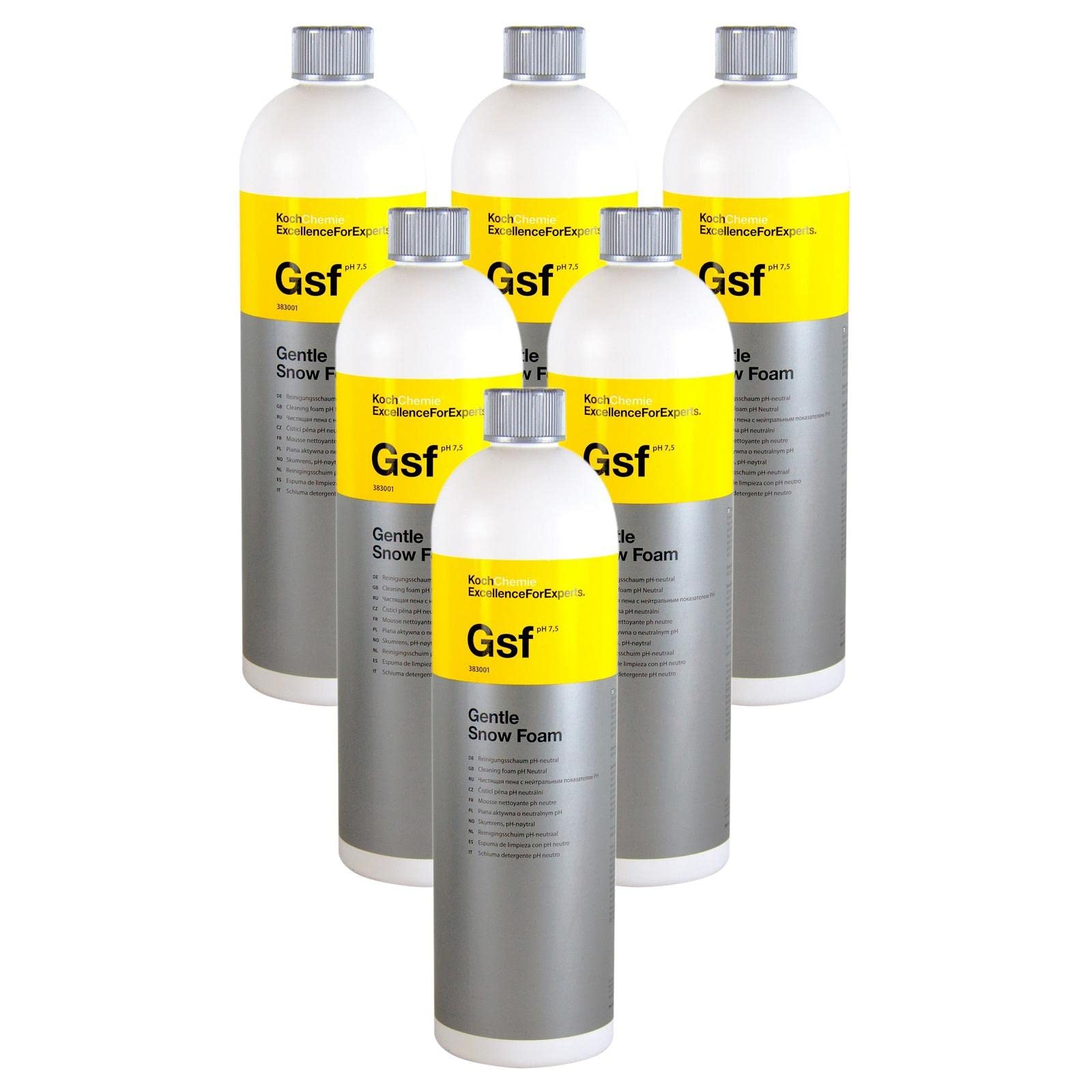 Koch Chemie 6 x Gsf Gentle Snow Foam pianka do czyszczenia o neutralnym pH, 1 l