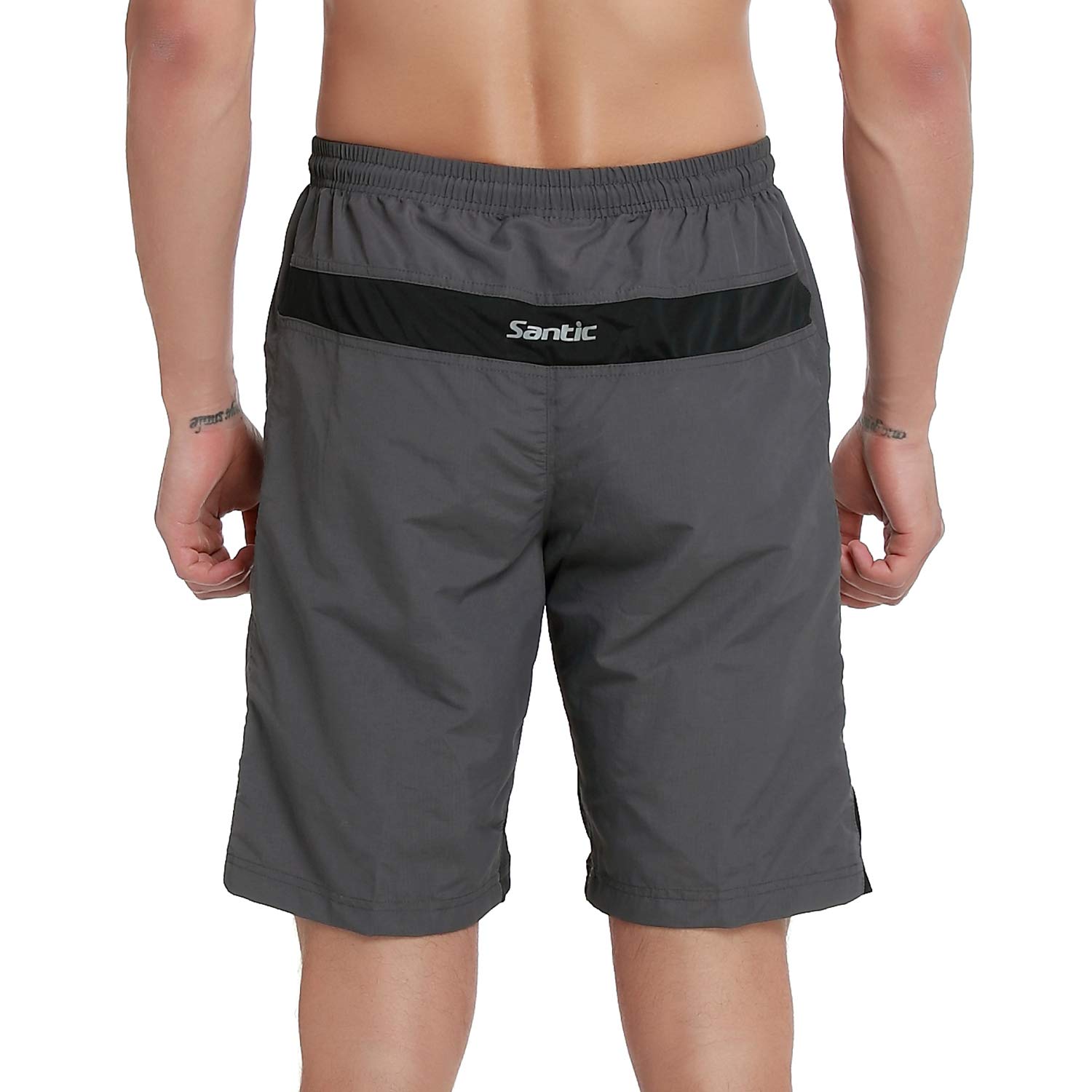Santic Męskie Spodenki Na Rower Górski Loose Edition Lekkie RRowerowe MTB Coolmax Oddychająca