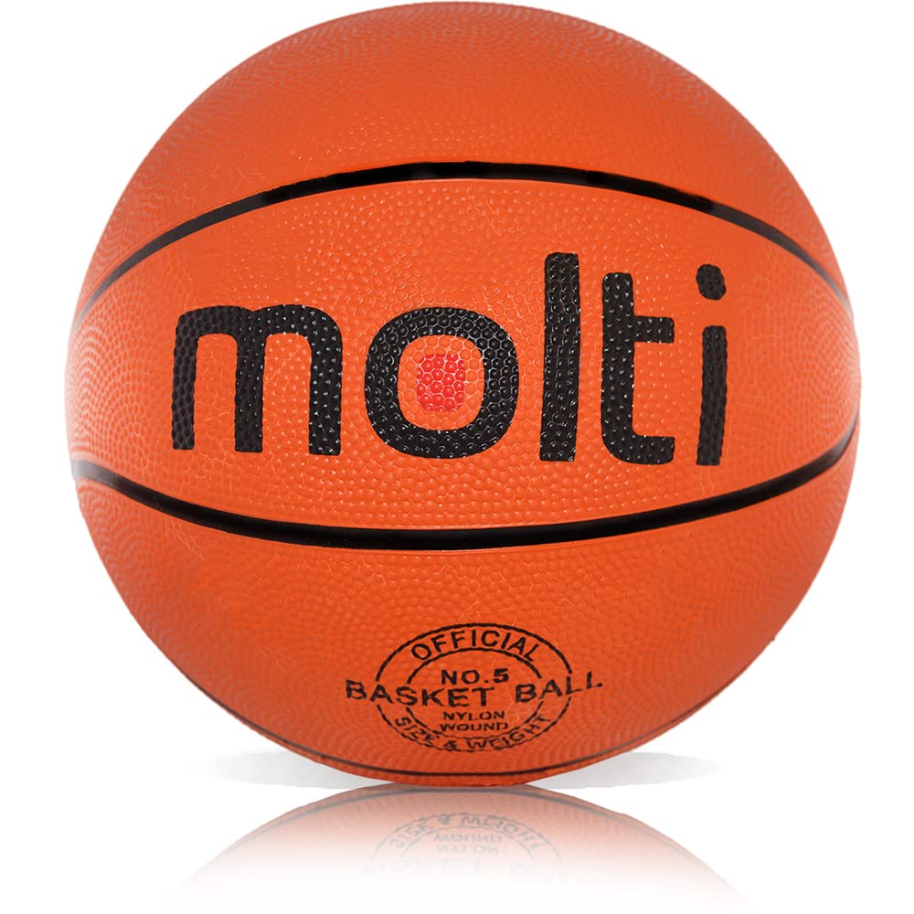 molti HangRing Ø45cm Ø37cm Basketballring Set mit Ball Basketballkorb BasketballNetz und Befestigungsschrauben Basketballspiel Teamsport Indoor & Outdoor