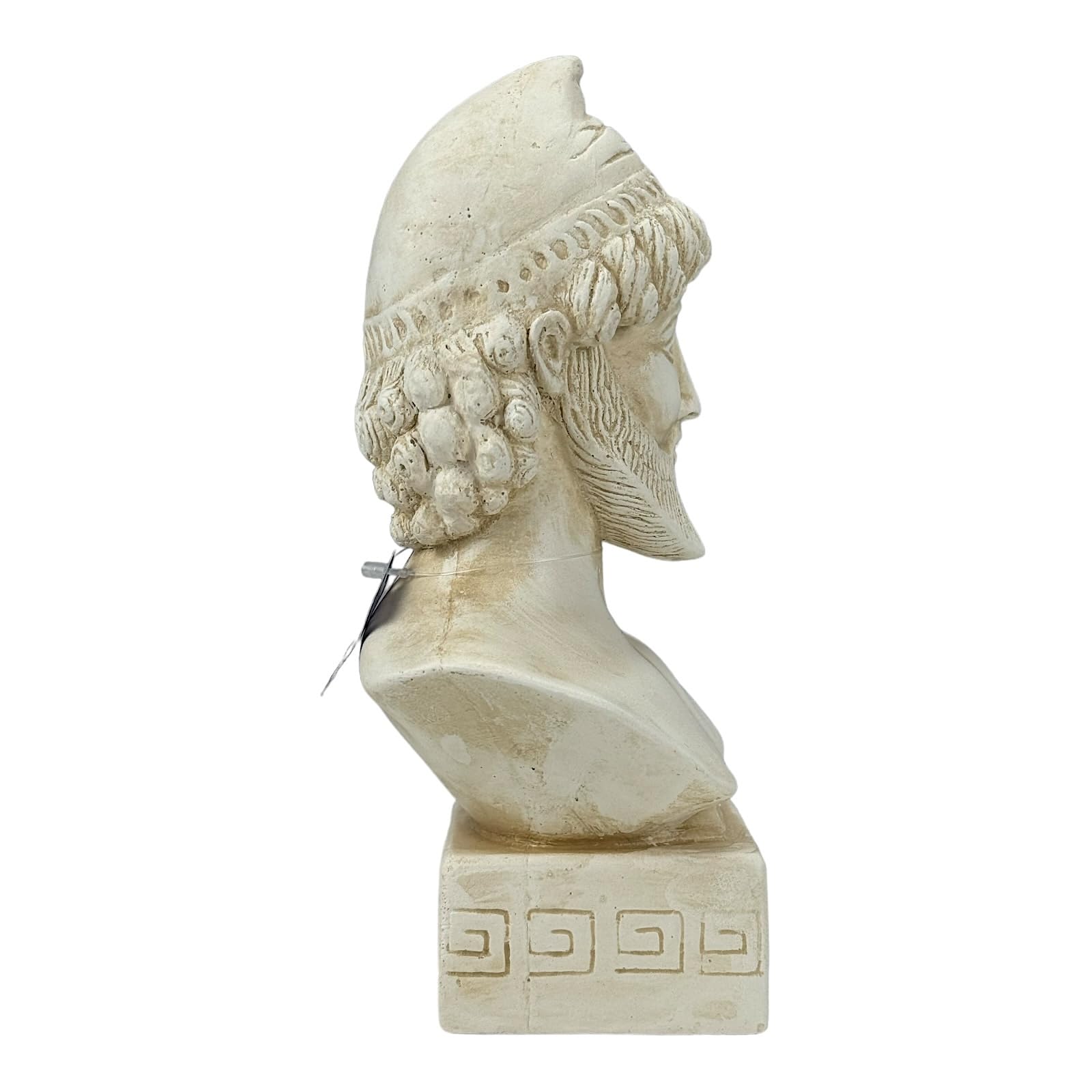 Odysseus Griechischer König von Ithaca Büste Trojan Kriegshelden Steinguss Statue Skulptur