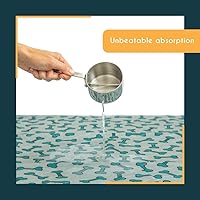 Vista 20 de rocket & rex Almohadilla antideslizante lavable para orina de perros, impermeable y reutilizable para entrenamiento de orinal, parto, viajes, forro