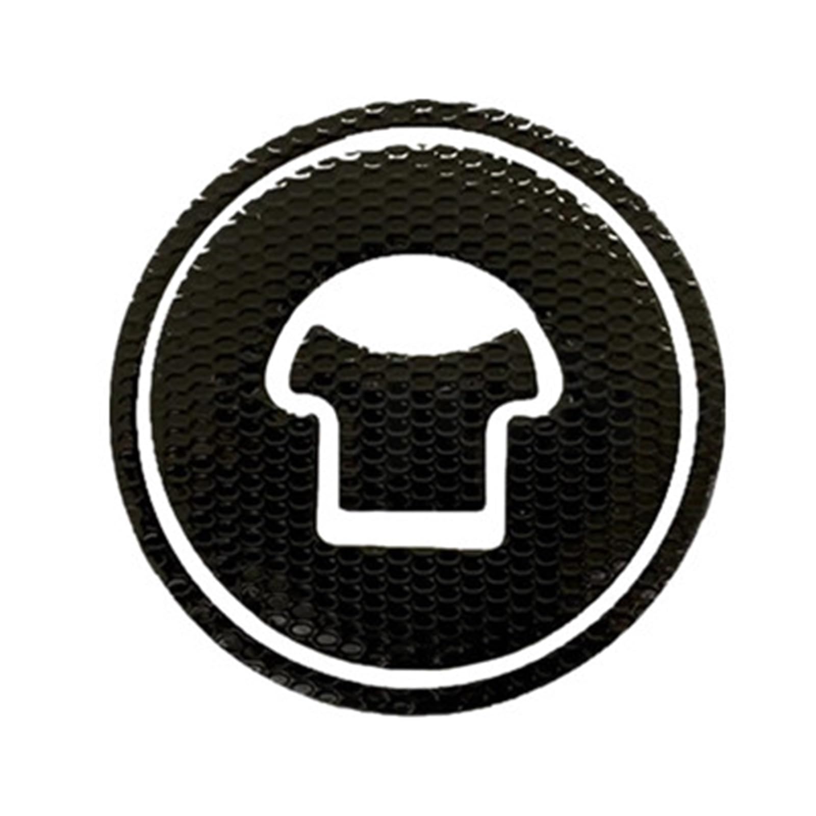 Oil Gas Tank Fuel Cap Cover Pad Sticker Guard for CBR 250R/300R/500R CB300F CB500 F/X CB1300 X4 Motorcycle Decal(Black)