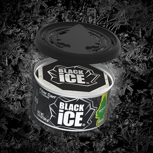 LITTLE TREES Black Ice Can