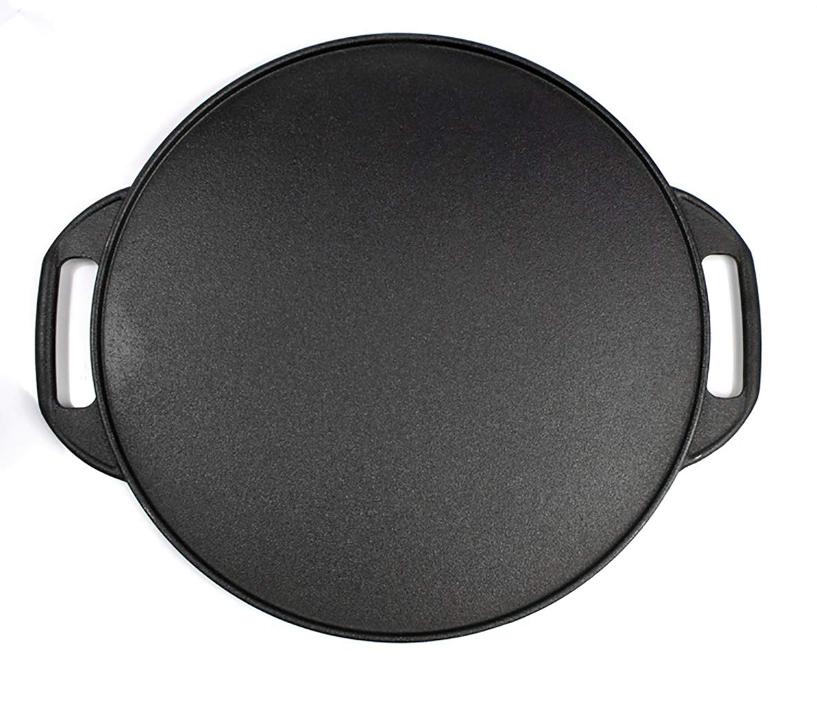 Rejilla de hierro fundido de doble cara para hornear parrilla de hierro fundido y parrilla Combo. Rejilla reversible de 41 cm con asas de fácil agarre