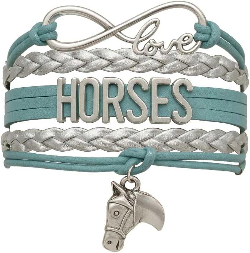 Sportybella Horse Charm Bracelet, Equestrian Jewelry, Gift For Horse Lovers