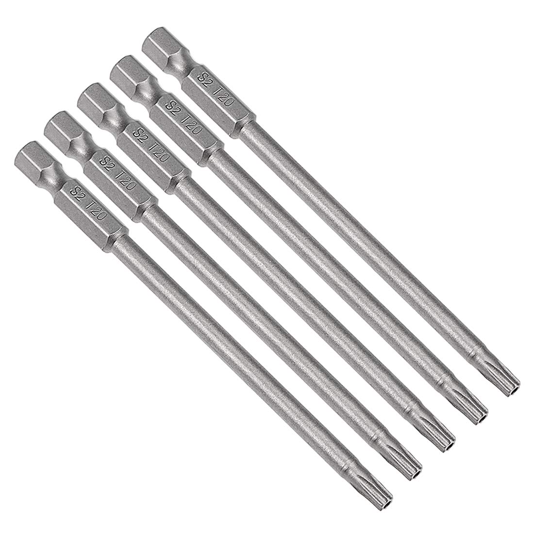 Set de 5 Embouts de Tournevis Torx de Sécurité 1/4
