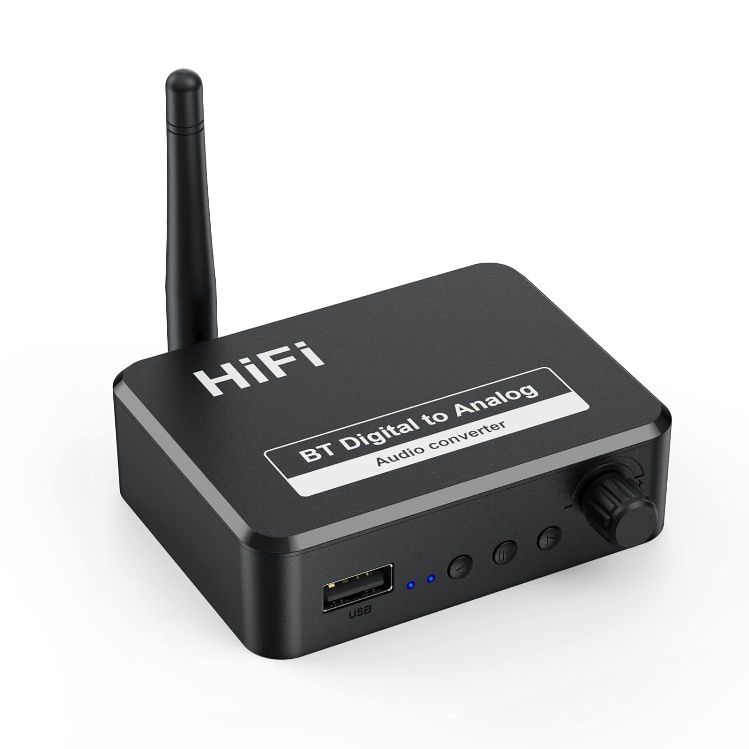 Tobo 192KHZDigital to Analog Audio Converter 5.2 Bluetooth Receiver DAC Wireless Audio Adapter with Optical/Coaxial to 3.5mm Audio Output for TVs, Game Consoles, CD Players, MP3 etc. (TD-BT5.2B35S)-image-32