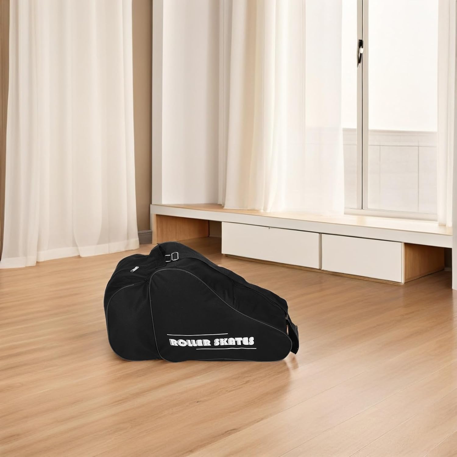 Hemoton Ice Skating Bag Roller Skate Storage Backpack Thickened Single Shoulder Skate Organizer Bag for Adults Accessories