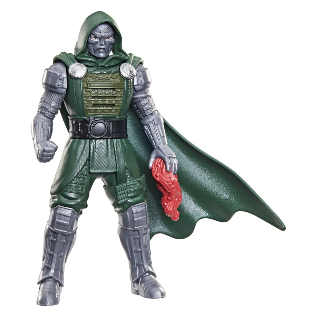 Marvel Studios Avengers: Doomsday Doctor Doom Action FX, 15 cm Electronic Figure with Sound Effects, Super Hero Toys for Kids, 4+