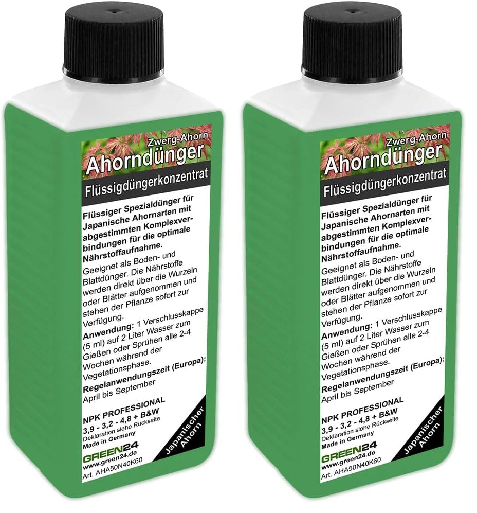 GREEN24 Ahorn Dünger Japanischer Ahorn Schlitzahorn...