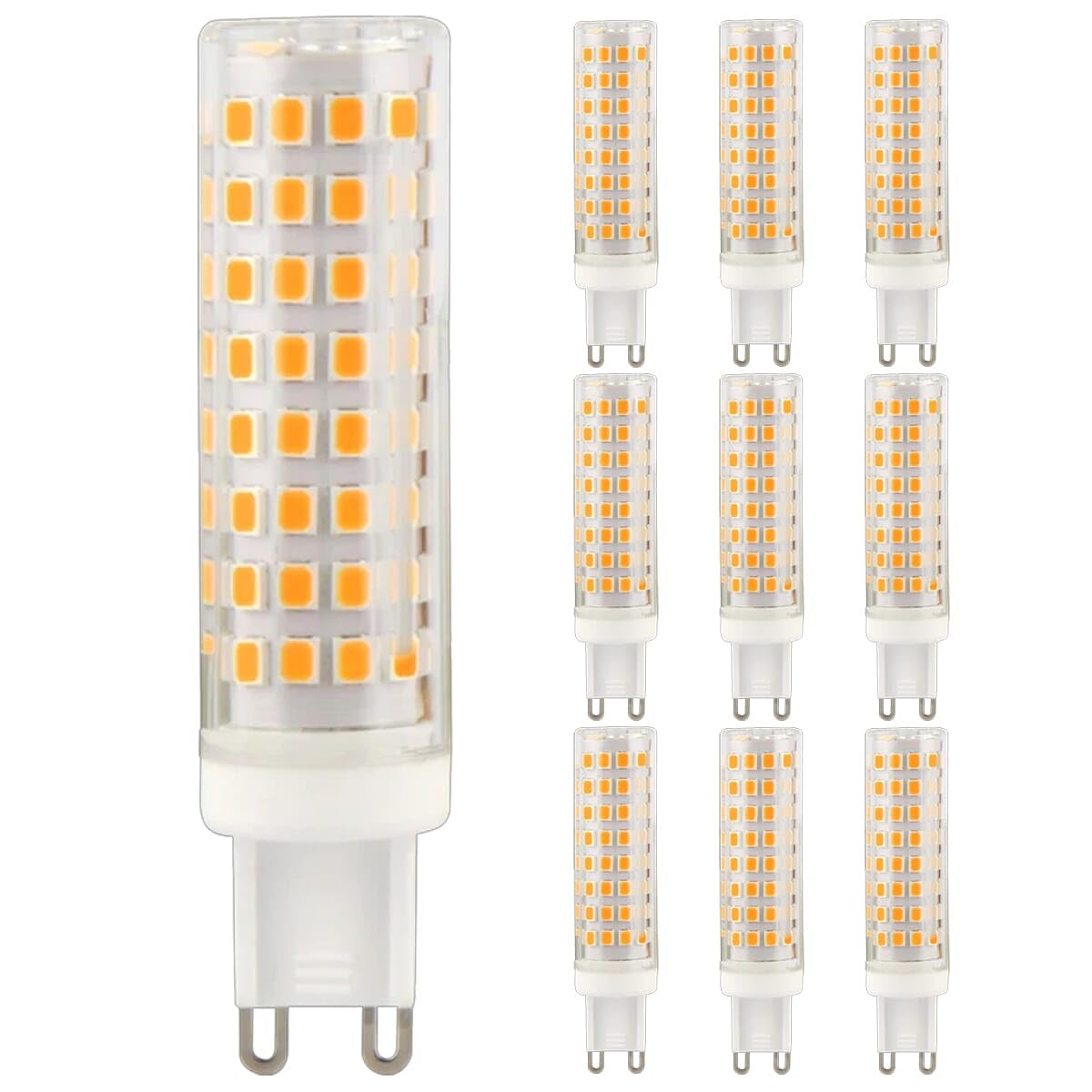LED-Line G9 LED-Kapsellampe 12W 1160lm 3000K warmweiß 10 Stück