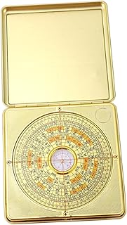 Toddmomy Bússola Anrique Panela Chinesa Bússola Chinesa Antiga Bússola Pirata Adereço Bússola De Sobrevivência Bússola De Latão Decoração Pirata Multifuncional Bússola Chinesa I-Ching