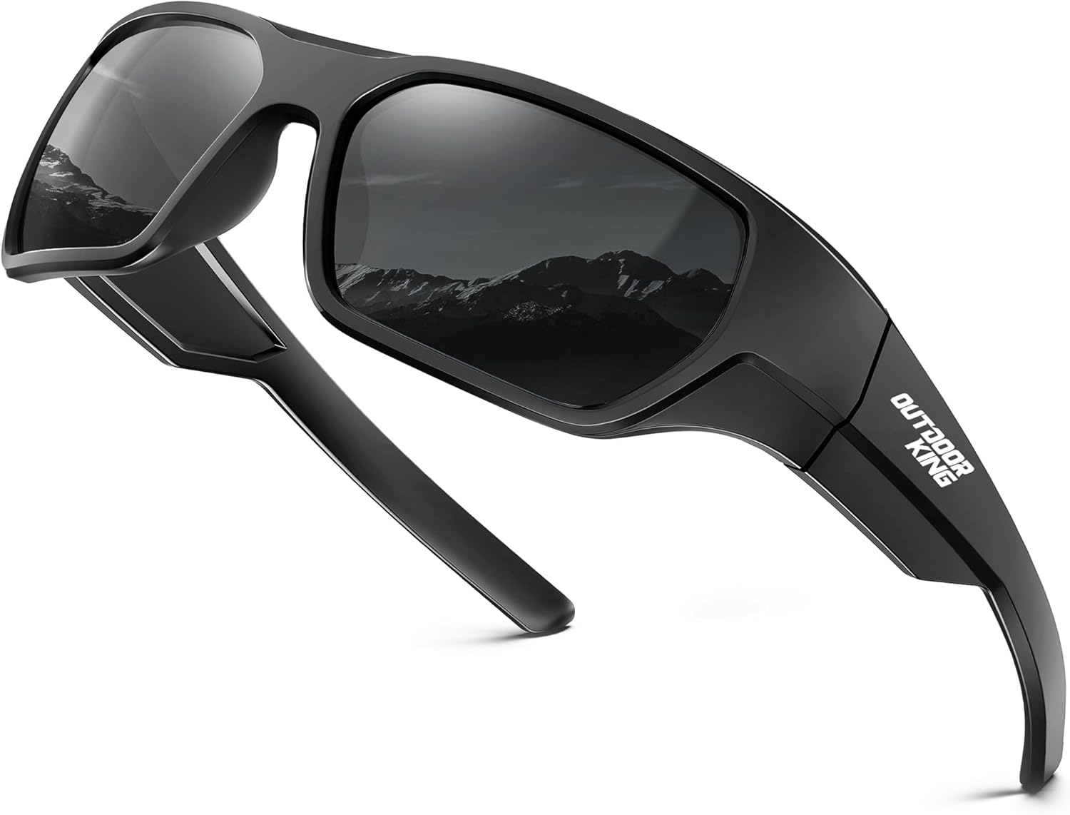 Polarized Fishing Sunglasses for Men Women, UV400 Fishing Sports Glasses for Cycling, Running & Surf