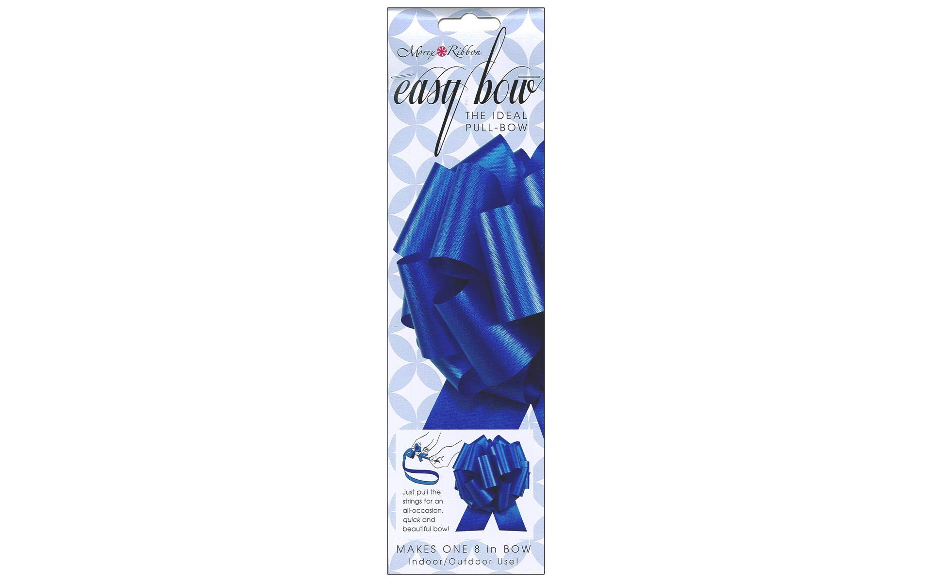 Morex Easy Bow 8 in. Navy Blue