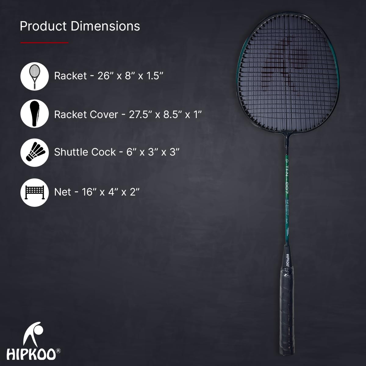 Badminton Set With 2 Rackets, Net & Shuttlecocks – For Beginners & Family Backyard Fun