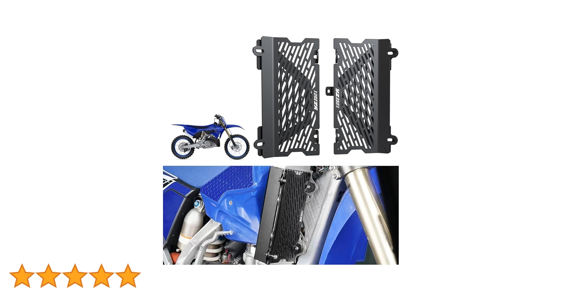 Amazon | for 2023 2024 YZ250 YZ 250 ラジエーターガードグリル