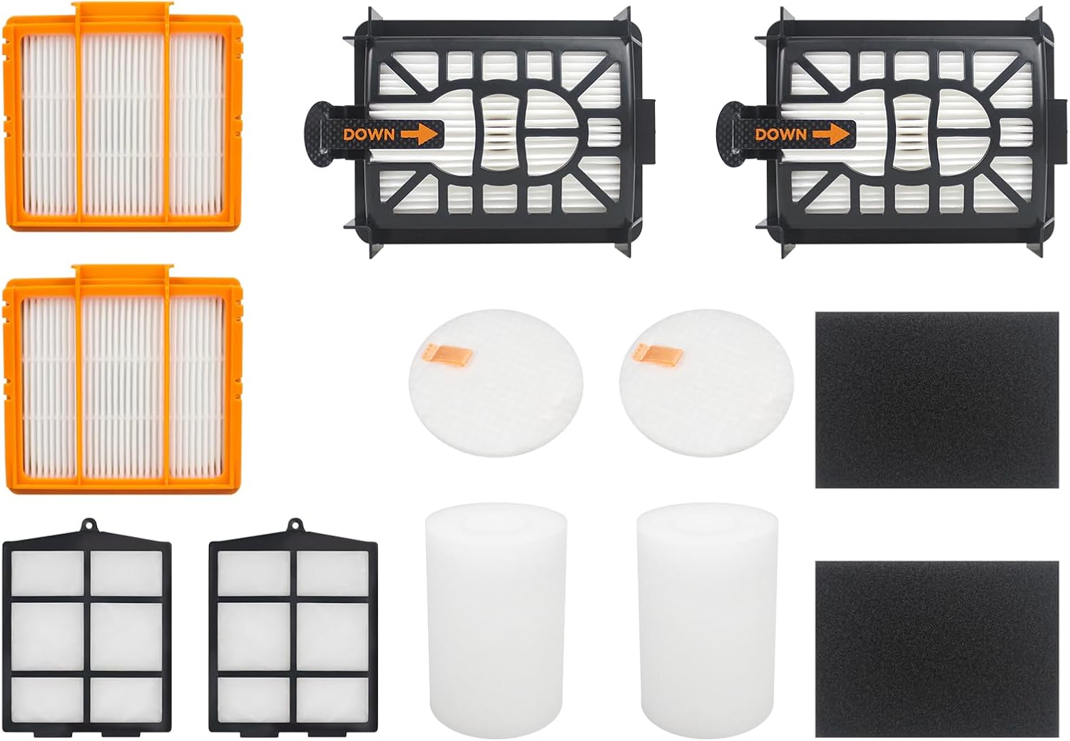 Replacement Filter Compatible with Shark UR2360S UR2360 UR2360EEUS Ultra Robot Vacuum (12 PACK)