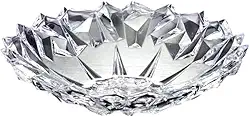 Fruteira Tigela De Vidro Cristal Para Centro de Mesa 32cm