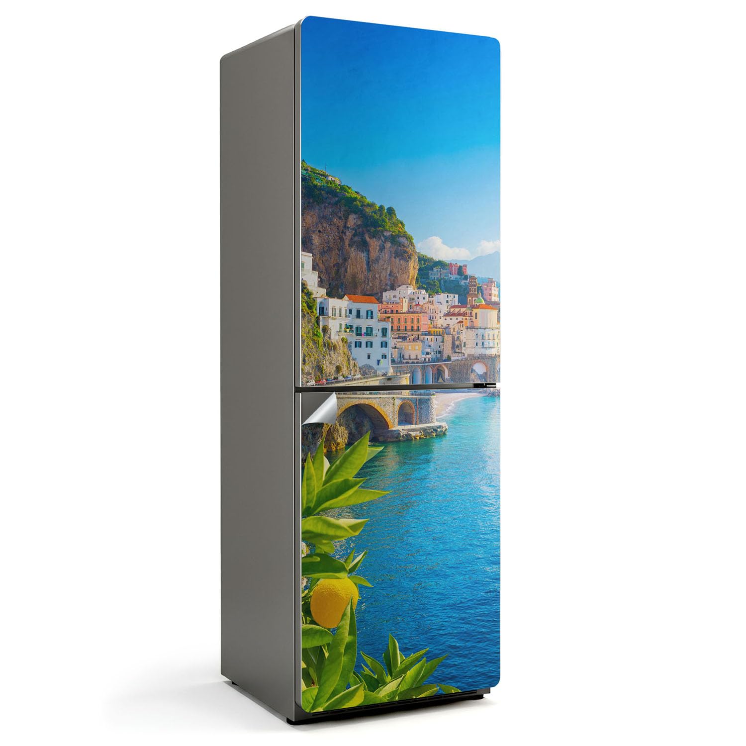 Autocollants pour frigo paysage marin pour relooker votre cuisine