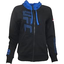 Reebok UFC Womens Black UFAN Full-Zip Hoodie AJ4470