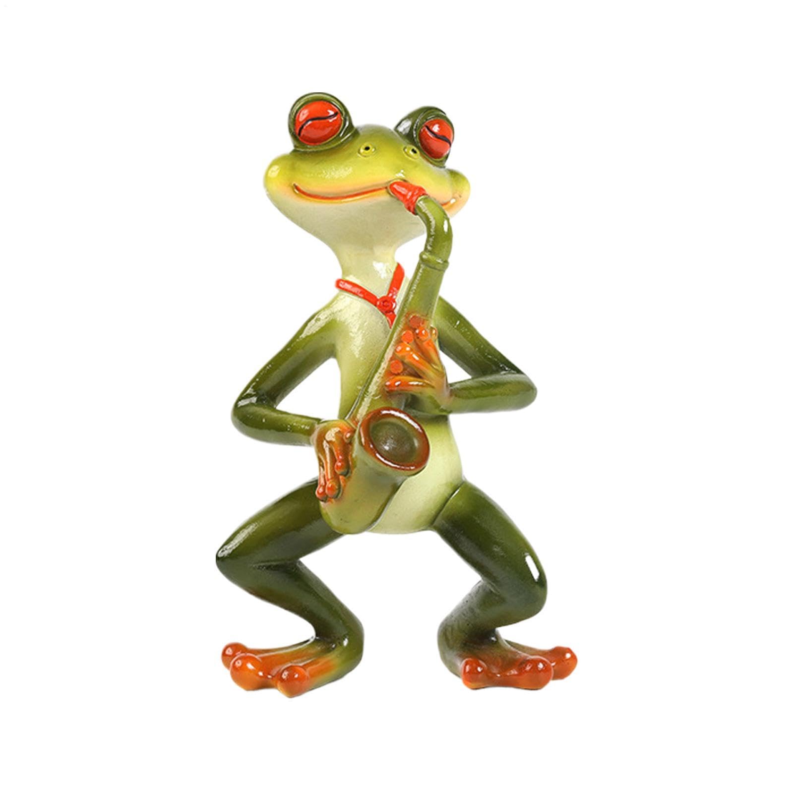Figurines de grenouille résistantes aux intempéries pour terrasse